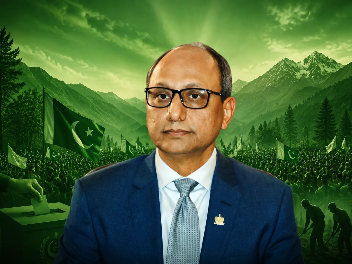 آزاد کشمیر انتخابات: سعید غنی نے کشمیری عوام سے پیپلز پارٹی امیدواروں کو ووٹ دینے کی اپیل