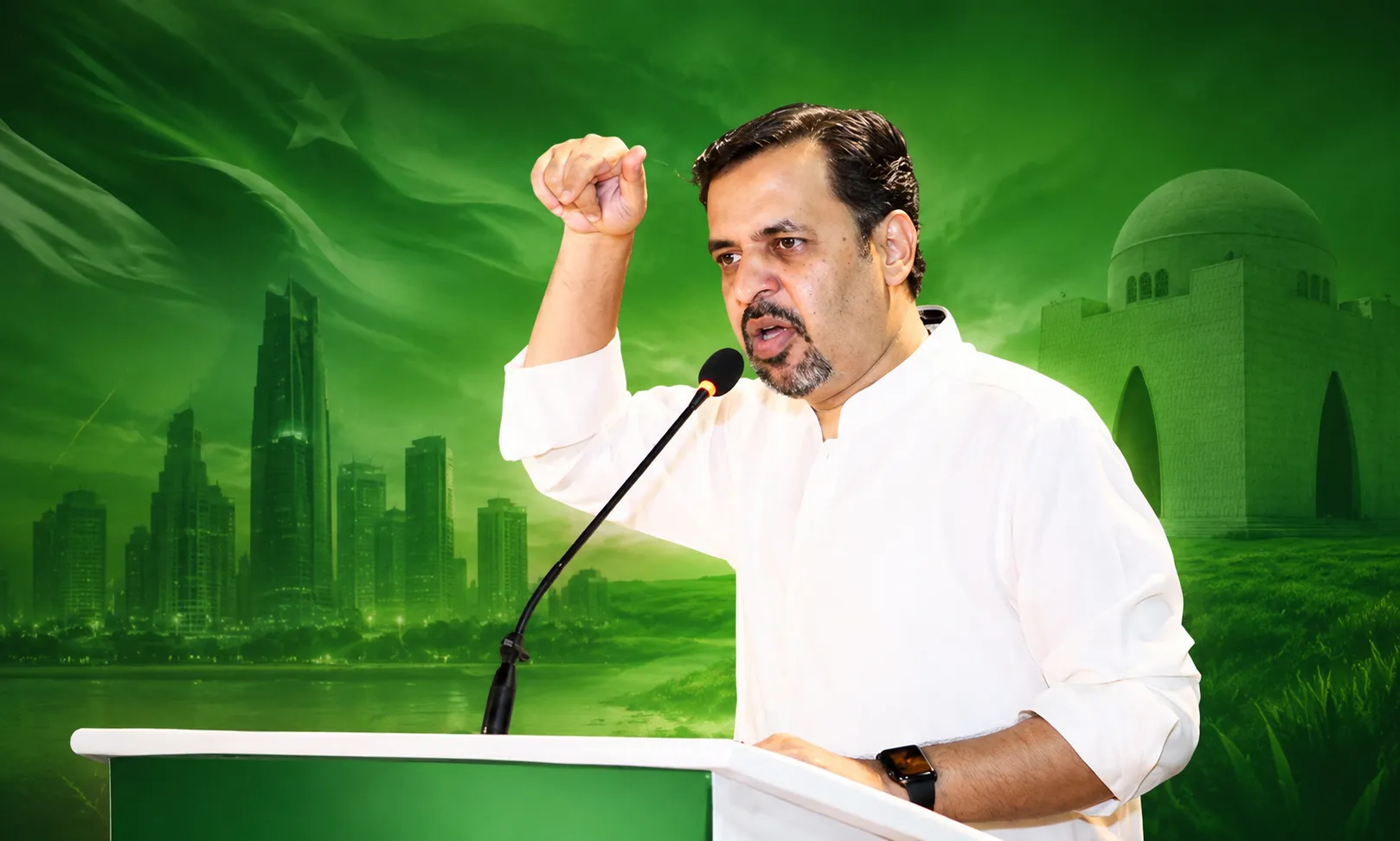 کراچی الگ صوبہ بنانے کے مطالبے پر مصطفیٰ کمال کا سخت مؤقف، شاہراہِ فیصل بلاک کرنے کی دھمکی